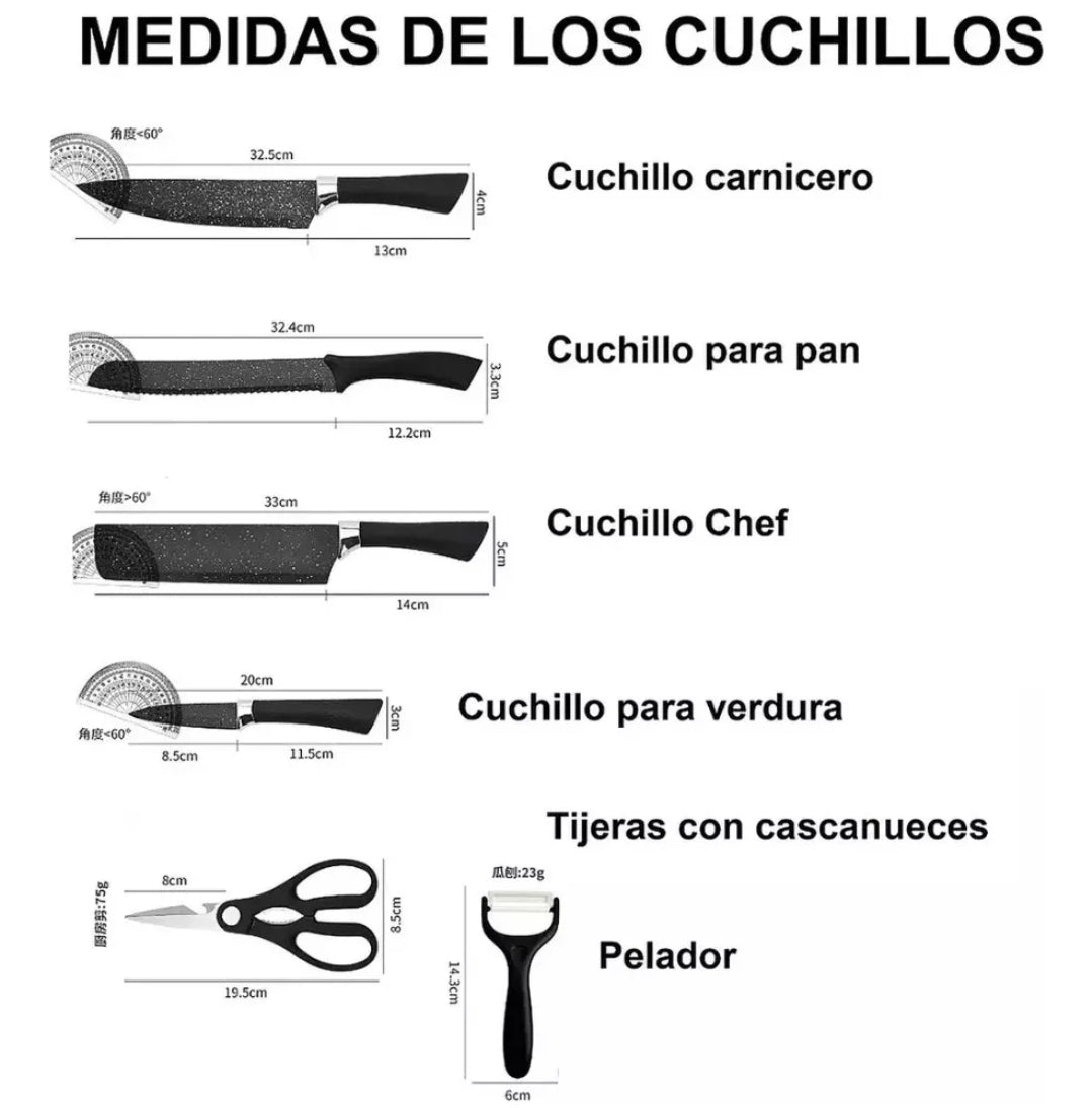 ⚡🚀MASTERBLADE™: Cuchillos de Cocina de Precisión⚡🚀